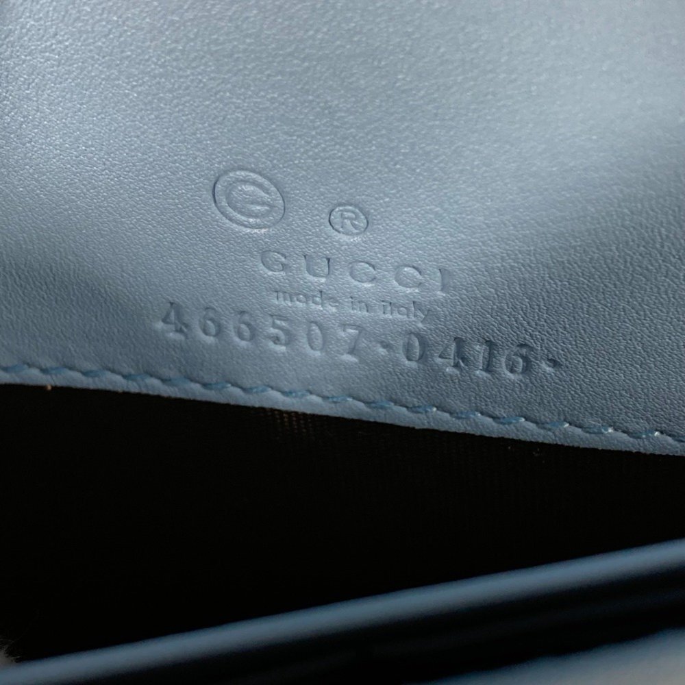 GUCCI Blue Shoulder Bag - Picture 15 of 16